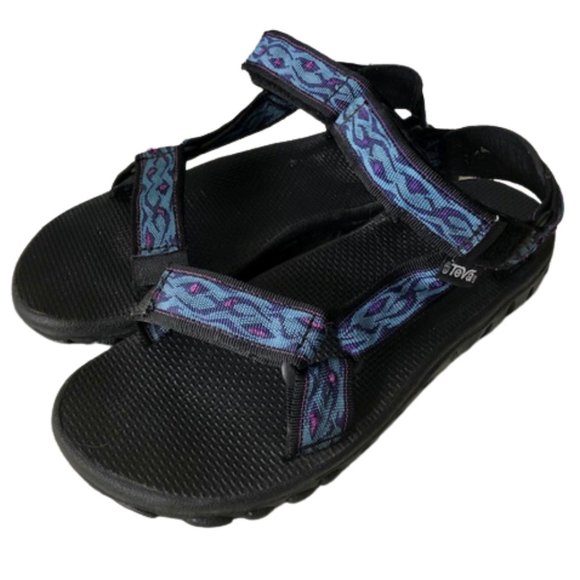 Teva Pretty Rugged Hiking/Trail Walking Sandals - Blue/Pink - 10 - Picture 1 of 8